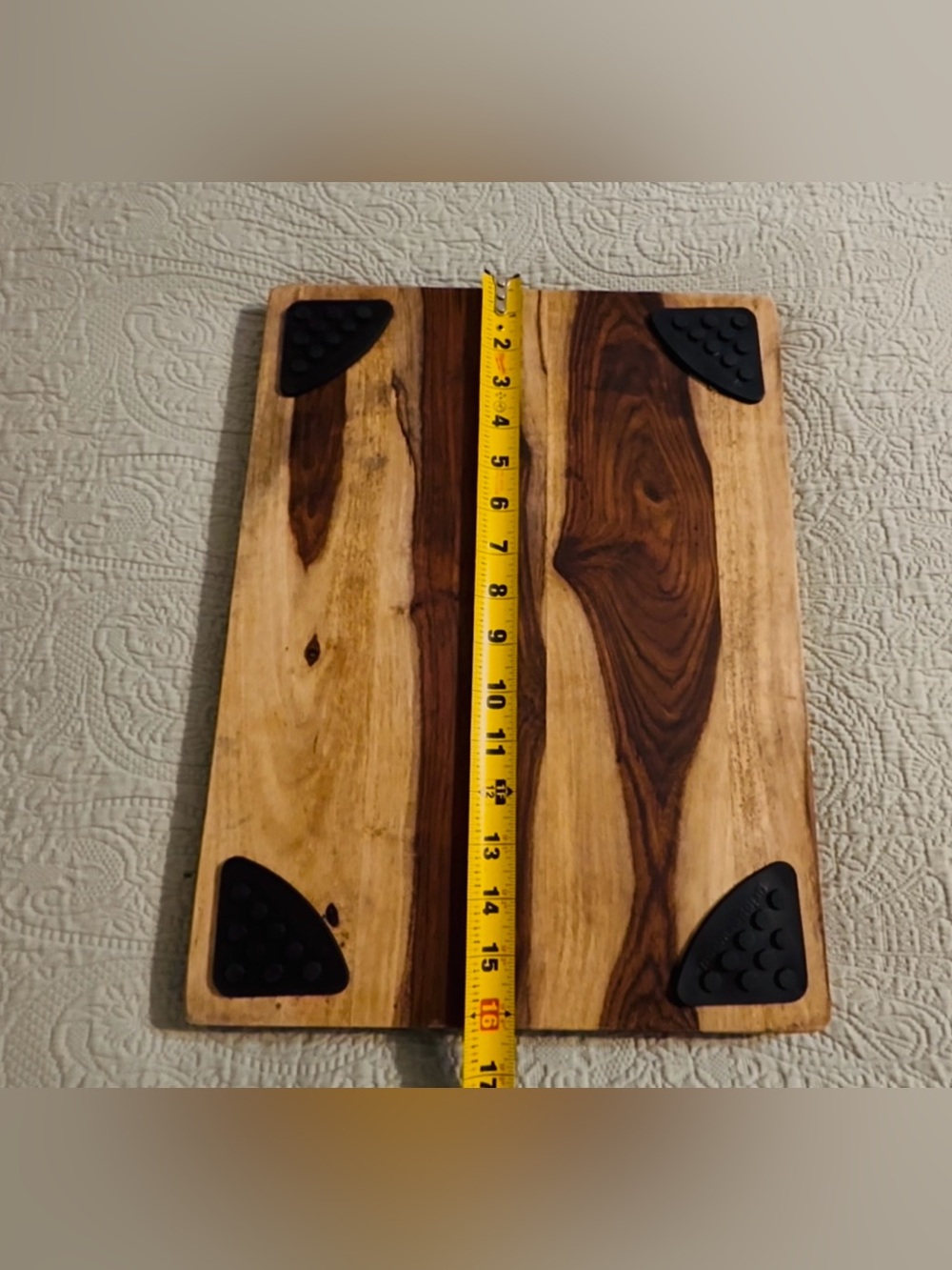 Architec Sheesham Gripperwood cutting board 12x16, used. - Picture 5 of 7